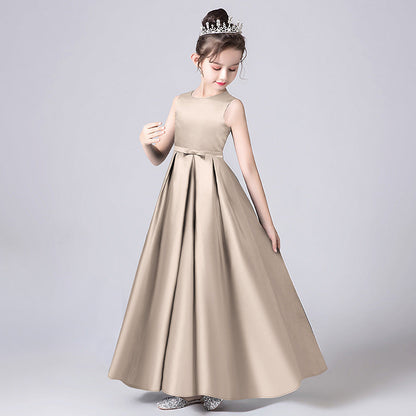 Children's Piano Play Birthday Show Princess Dress