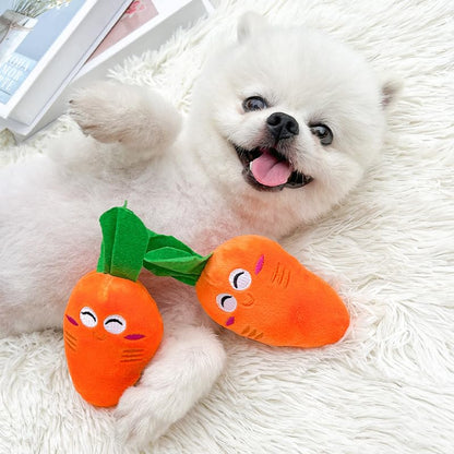 Plush Chicken Leg Dog Chew Toy - Soft Durable Pet Chewing Toy For Small Medium Dogs Puppy Teething Play Supplies