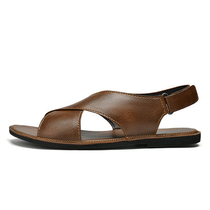 Men's Outdoor Beach Casual Sandals - Lightweight Summer Slip-On Footwear for Walking and Vacation
