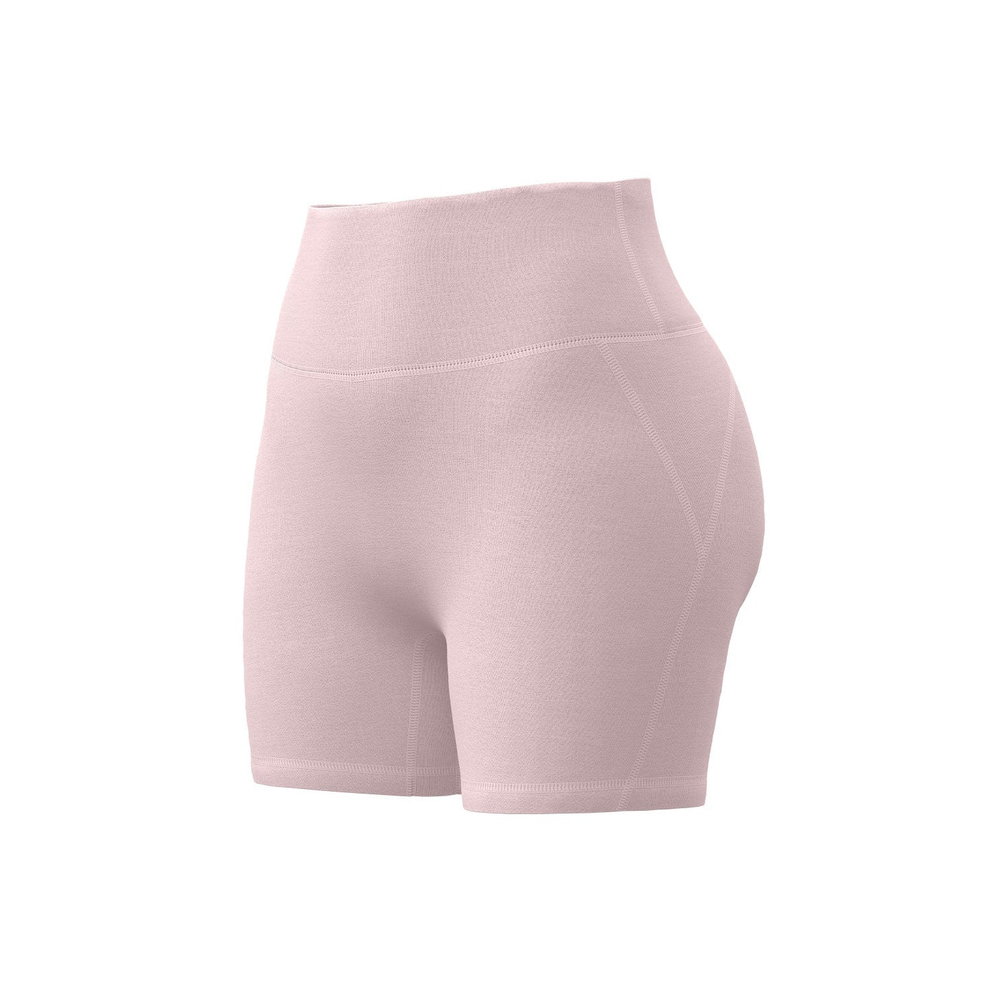 Womens Athletic Shorts With A Hidden Back Pocket And High Waist