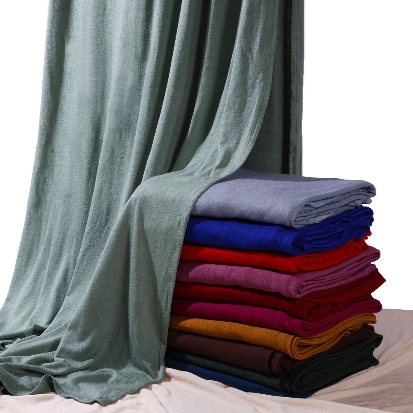 Sweat-wicking Head Wrap Long ScarfwindBreathable And Absorbent