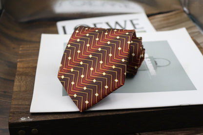 9cm Business Formal Wide-width Tie, Mens Vintage Style