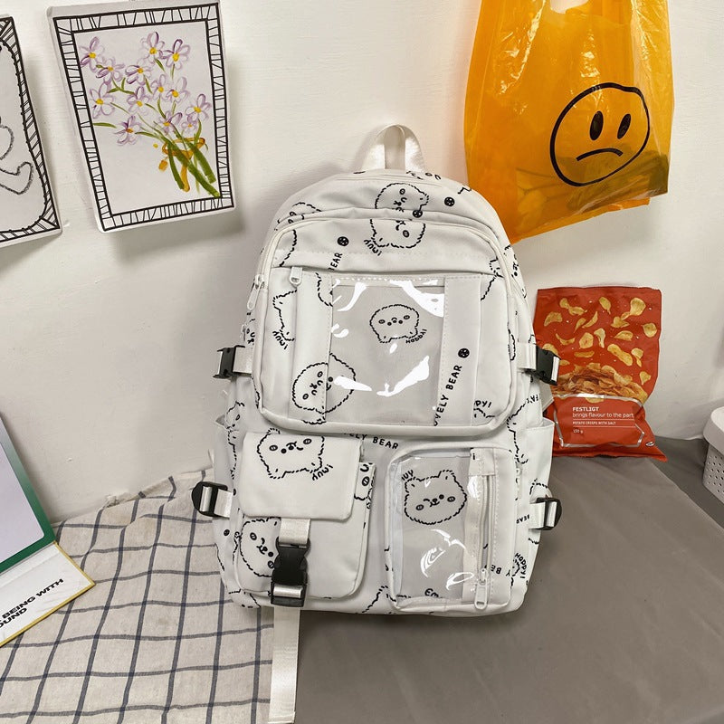 Girls' Large Capacity Schoolbag Women's Backpack