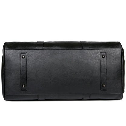 European And American Men's Leather Retro Handbag Large Capacity