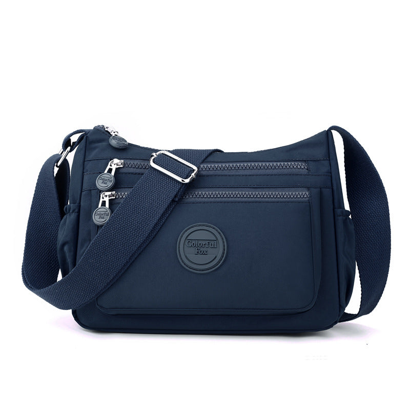 Colorful Fox New Large Capacity Women Shoulder Bag Outdoor Casual Water-repellent Multi-layer Crossbody Bag Fashion