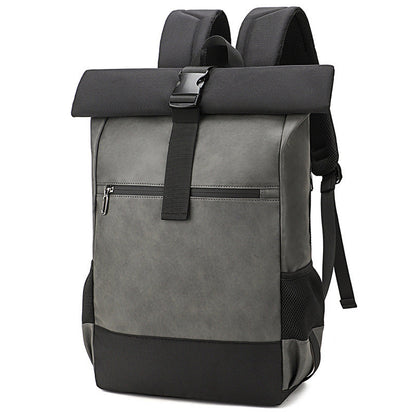 Mens Casual Versatile Backpack Outdoor Waterproof Laptop Bag Large-capacity Travel And College Schoolbag
