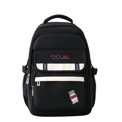 Korean Style Backpack Simple Good-looking Backpack Girls' Large Capacity