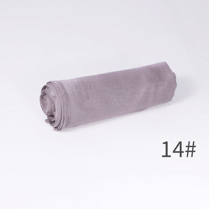 Modal Breathable Scarf Womens Solid Color