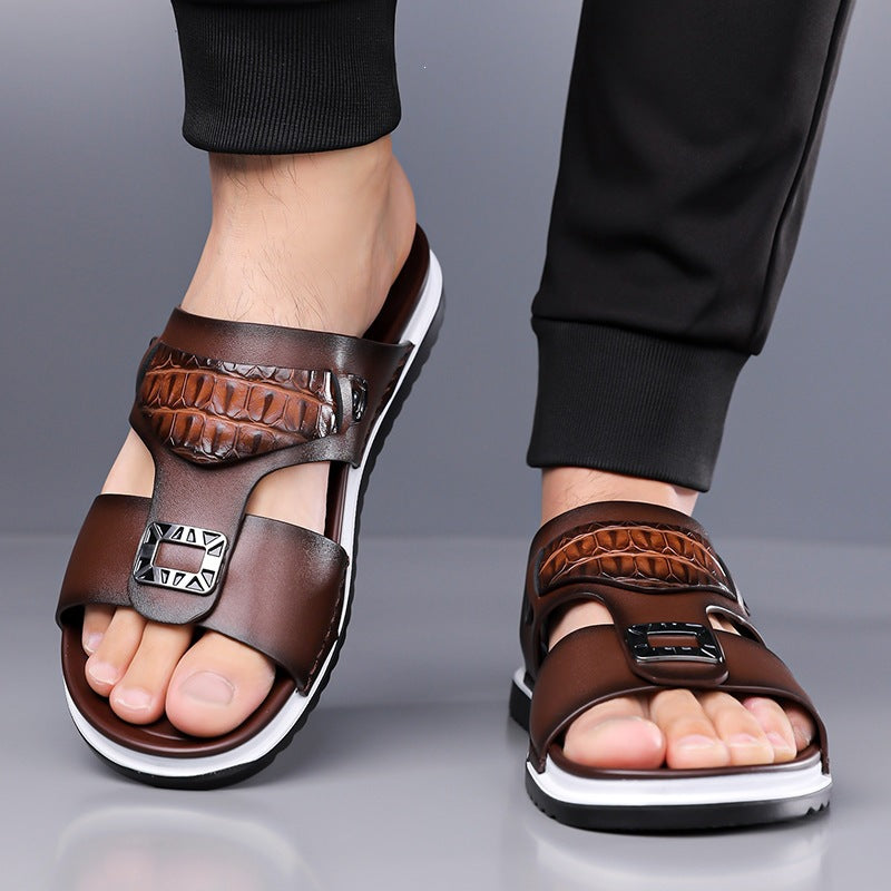 Mens Casual Work And Beach Sandals
