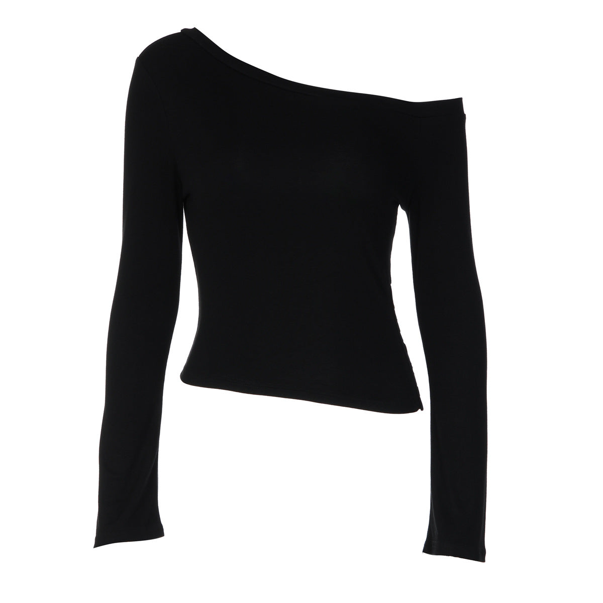 Womens French-style Off-shoulder Long-sleeve Top