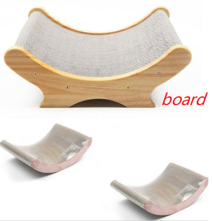 U-shaped bed cat toy cat paw grinder