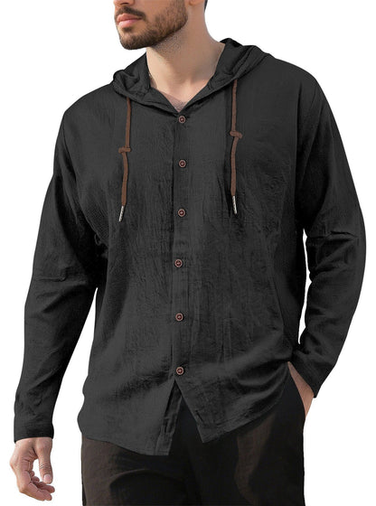 Casual Relaxed-fit Breathable Quick-drying Long-sleeve Shirt
