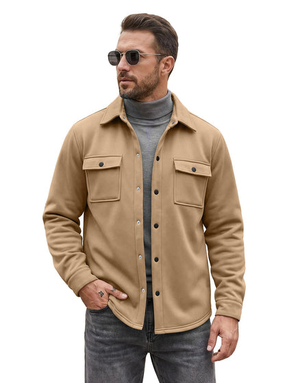 Long-sleeve Multi-pocket Loose-fitting Breathable Jacket