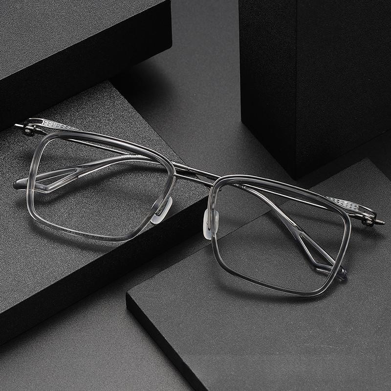 Pure Titanium Myopia Anti-blue-light Eyeglass Frame