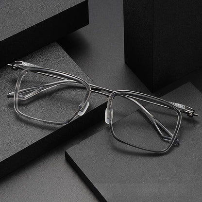 Pure Titanium Myopia Anti-blue-light Eyeglass Frame