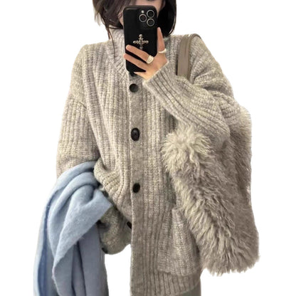 Womens Loose-fittingSoft And Cozy Knit Top