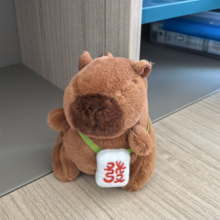 Capabala Figurine Doll Plush Toy Key Chain