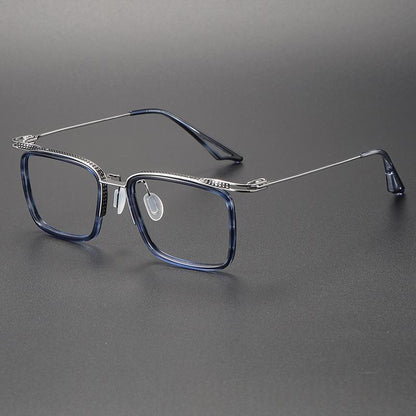 Pure Titanium Myopia Anti-blue-light Eyeglass Frame