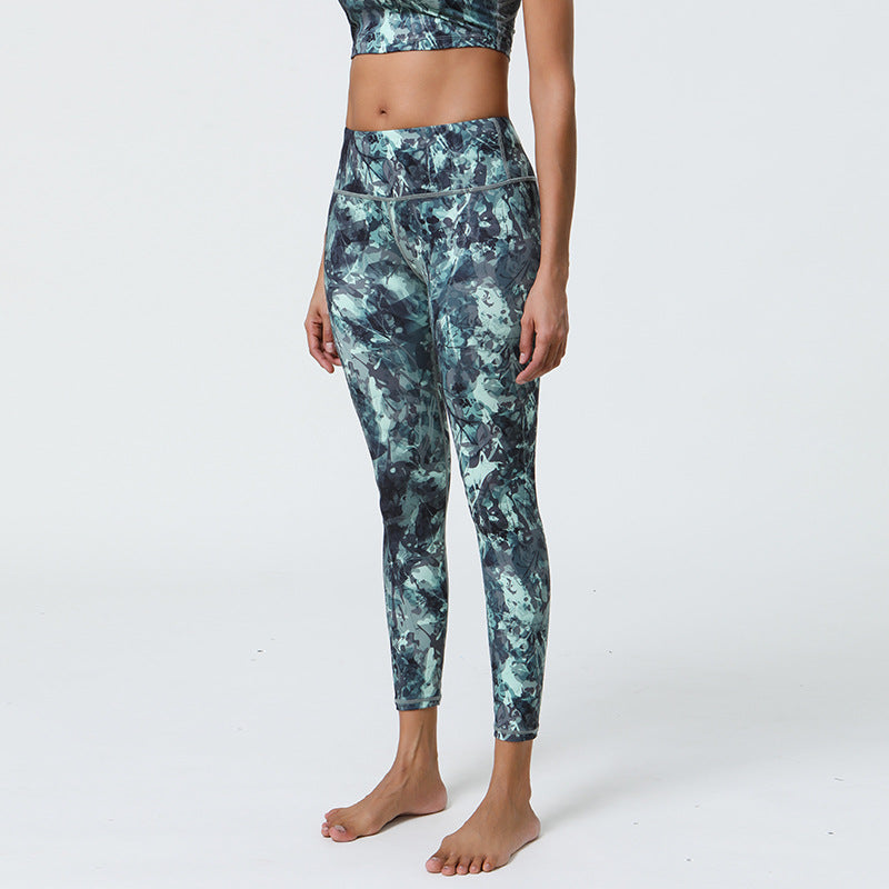 New Womens Printed Yoga Leggings
