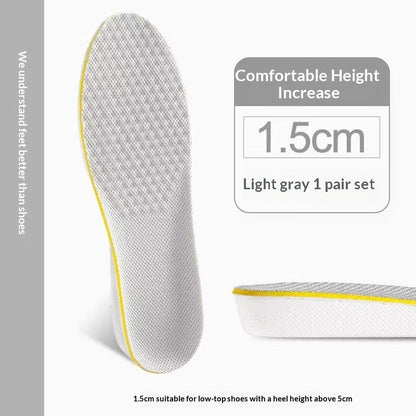 Invisible Breathable Height-Boosting Insoles For Men