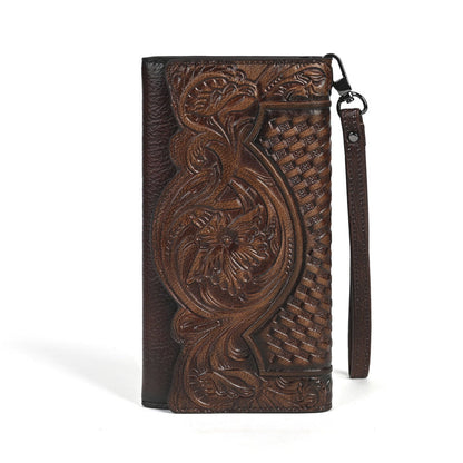 Retro Distressed Style Mens Wallet