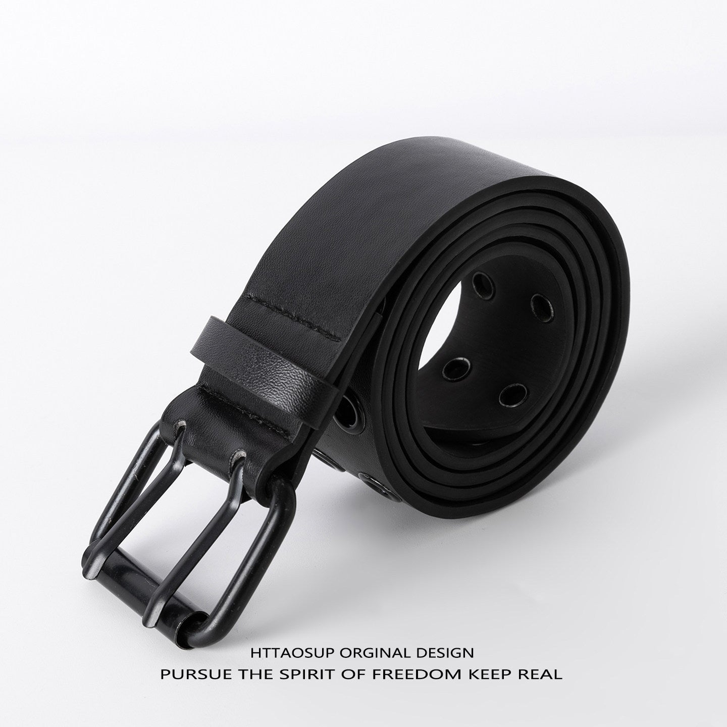 Workwear-style Vintage Belt Buckle Waist Chain Accessory