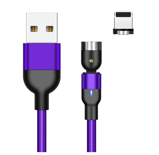 Essager 360° Rotating Magnetic USB Charging Cable for Android & Apple and Type C