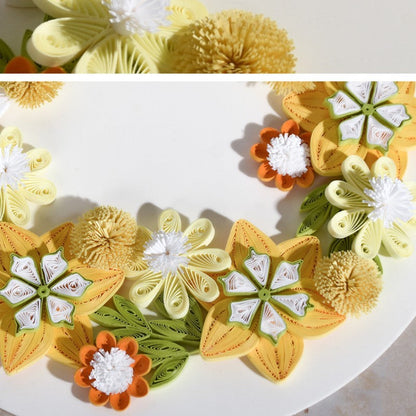 Quilted Paper Painting Creative Handmade Crafts
