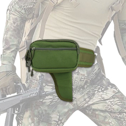 Outdoor Tactical Waist Pouch With Hidden Holster Multi-Functional Expandable Storage Bag