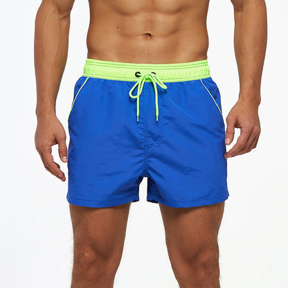 Men's Sports Shorts Fifth Pants Waterproof Quick Drying Breathable Lined Anti Exposure Double Layer Shorts