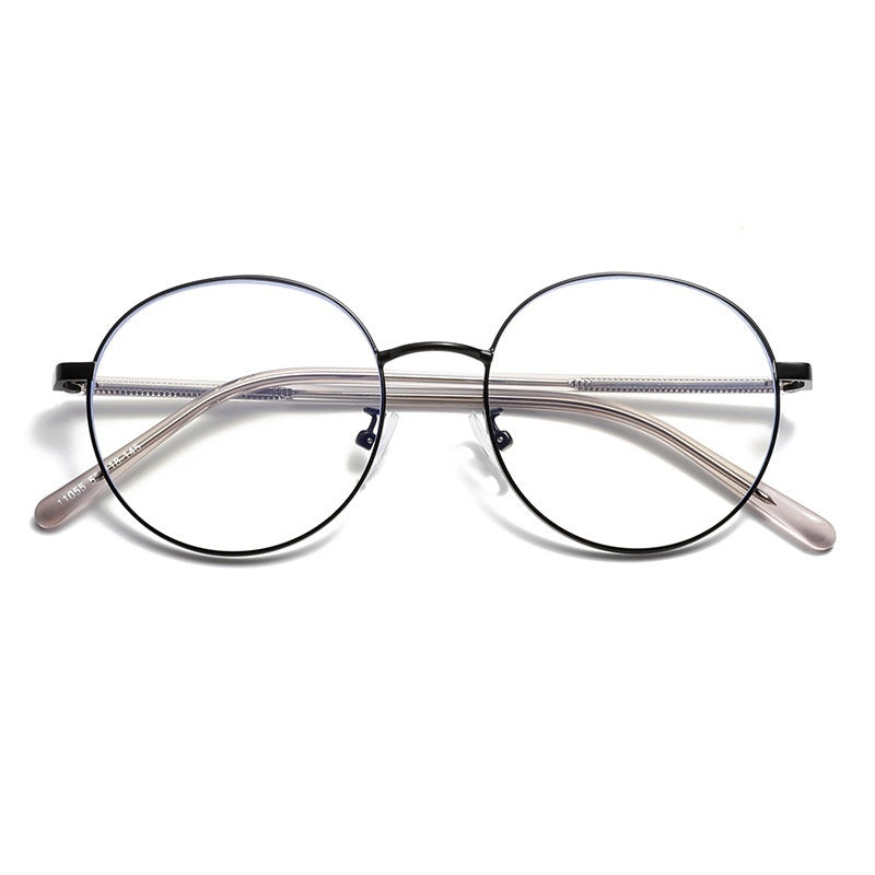 Blue Light Blocking Glasses For Women Available With Prescription Lenses Round Frame Non Prescription