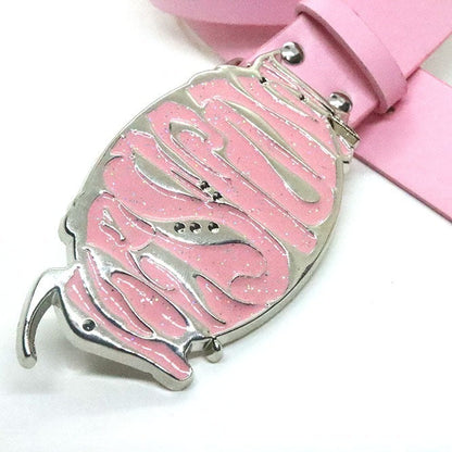 Resin-coated English Buckle Belt Accessory