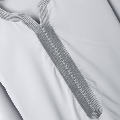 Fashion Nation Embroidery Robe For Men