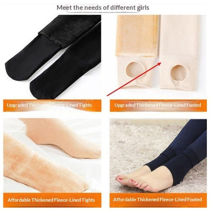 Womens Leggings Sheer Stockings In Skin Tone