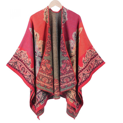 Four-season Ethnic-style Womens Shawl