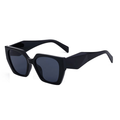2026 New Fashion Cat-Eye Wide-Tempered Sunglasses For Women, High-End Style, Full-Frame Sunglasses, Same Style As Big-Name Brands
