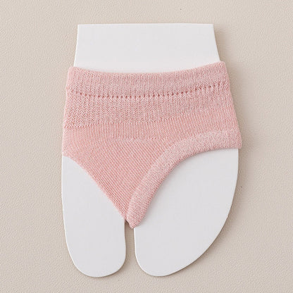 Womens Half-sock Forefoot Non-slip Invisible Flip-flops