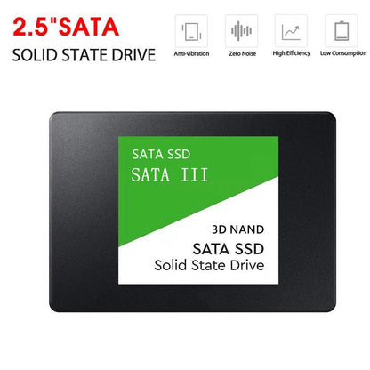 25-inch SATA3 Interface SSD Desktop And Notebook Computer High-Speed Built-in Blue Disk SSD