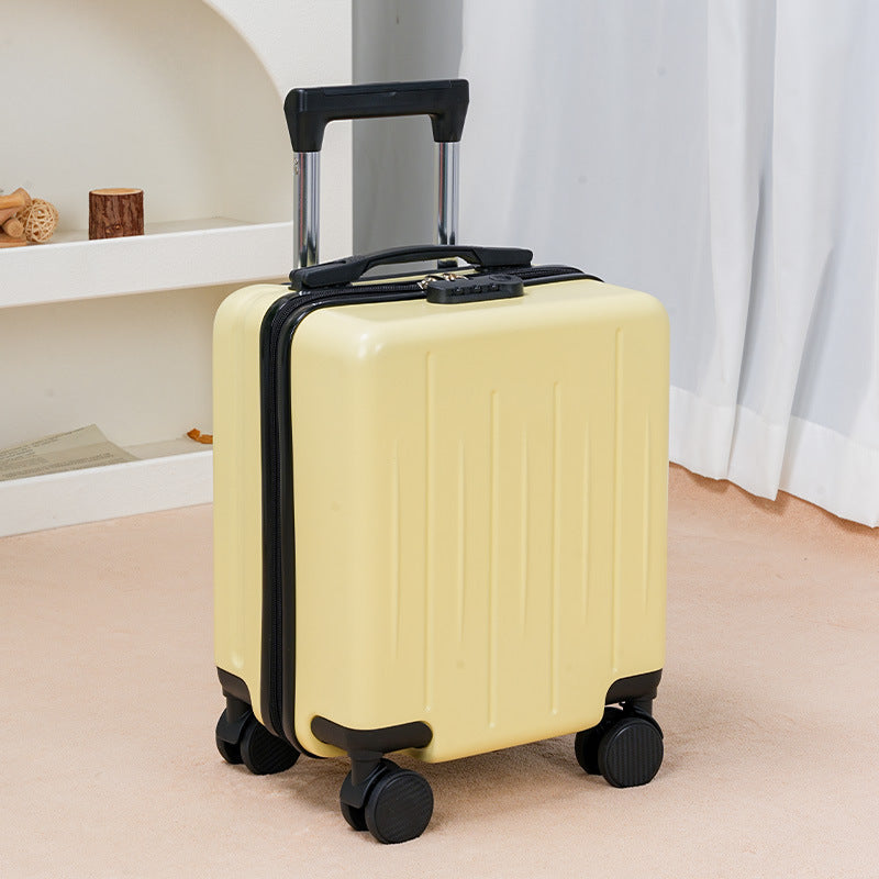 Board-Ready Mini Rolling Travel Suitcase