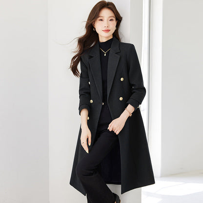 Stylish And Versatile Long Trench Coat For Women