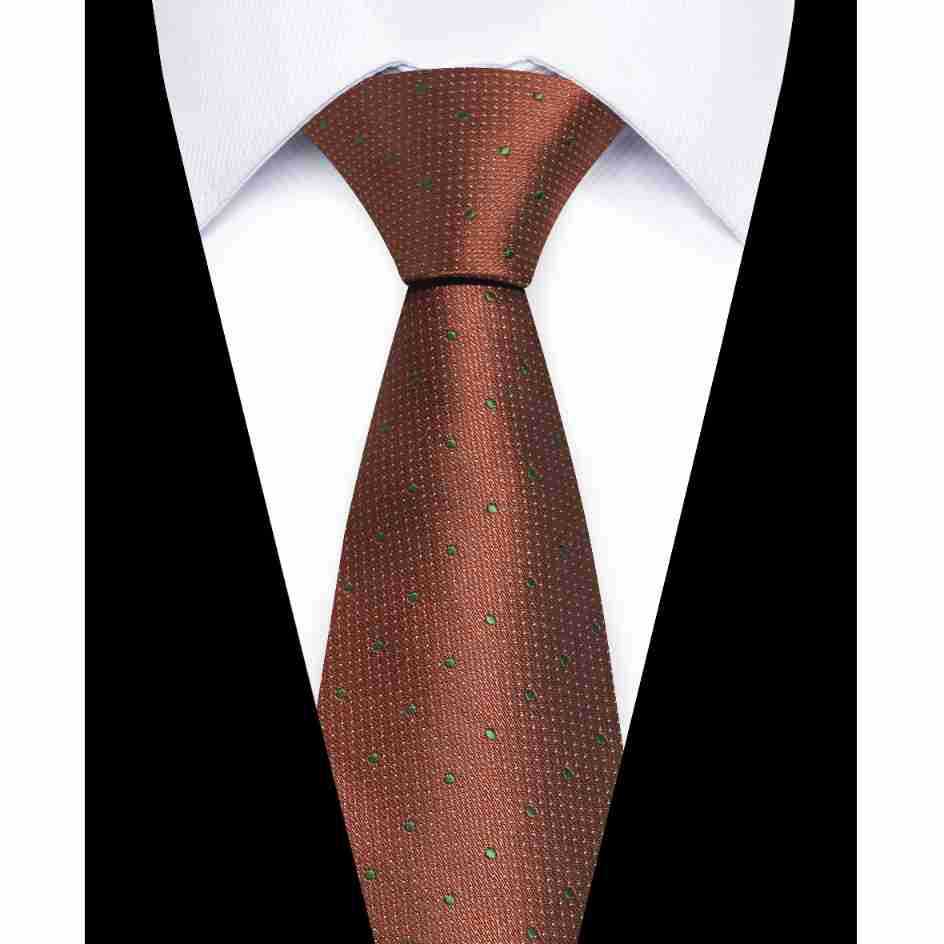 Usiness Striped Hand-stitched Polyester Tie