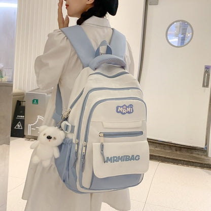 Girls' Large Capacity Backpack College Style