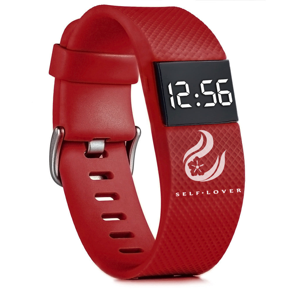 Men's Sports Watch With Silicone Strap