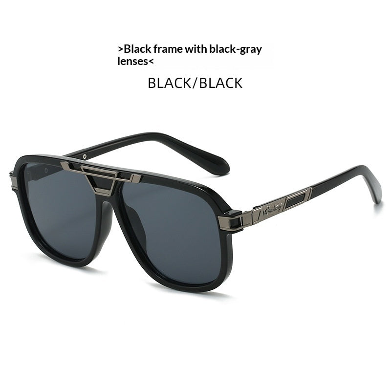 Womens UV-Protective Stylish Dual-Beam Sunglasses
