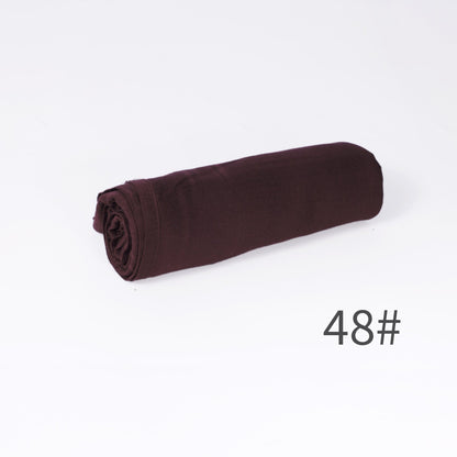 Modal Breathable Scarf Womens Solid Color