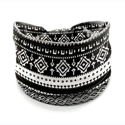 Datura Flowers Elastic Sweat-absorbing Headband