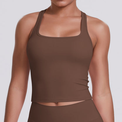 Tight-fitting Quick-drying Casual Running And Fitness Top