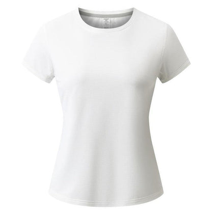 Quick-drying Crewneck T-shirt Summer Short-sleeve Work Uniform