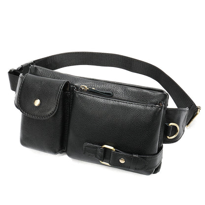 Multifunctional Mens ShoulderCrossbody Waist Bag