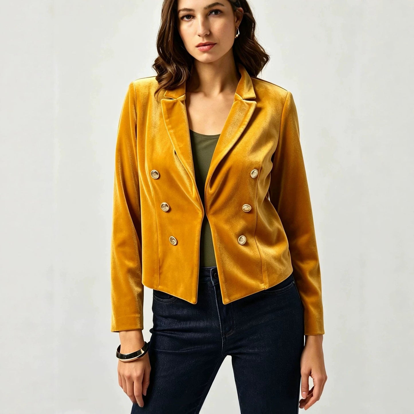 Fashionable Vintage Chic Versatile Womens Jacket